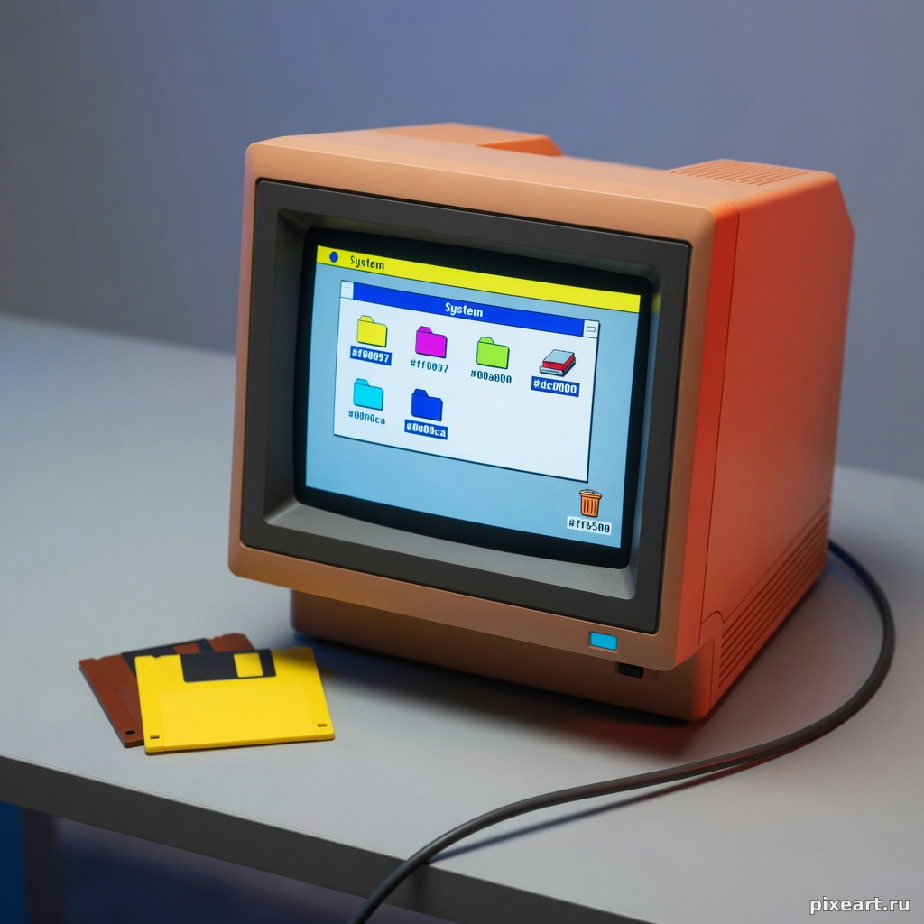 Палитра Macintosh II
